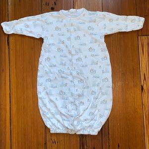 Kissy Kissy 0-3 months gown. Good condition.